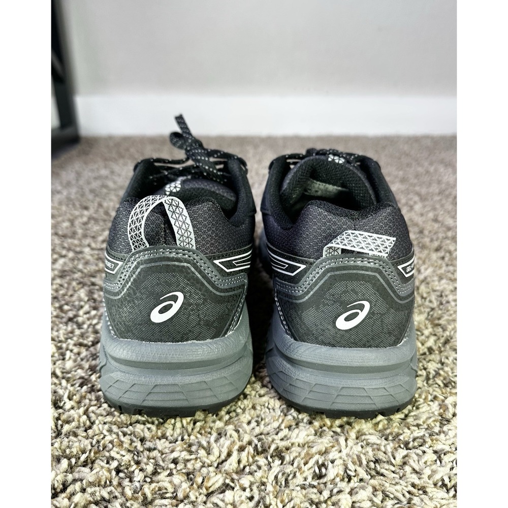 ASICS Gel Venture 7 Women's Sz  10 Black Gray Running Shoe Jogging Mesh 1012A477 - Picture 6 of 9